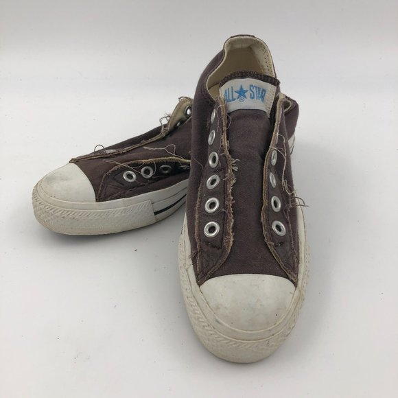 CONVERSE Chuck Taylor ALL-STAR Unisex Brown Slip Low Top US Men's 4.5M